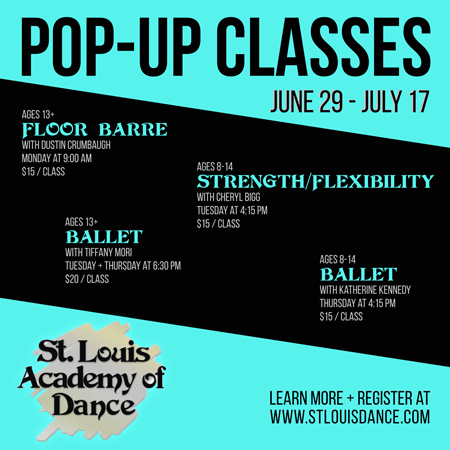 2020 Pop-Up Classes